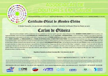 certificado internacional