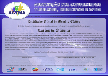 certificado internacional