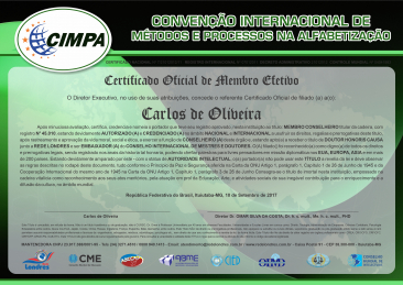 certificado internacional