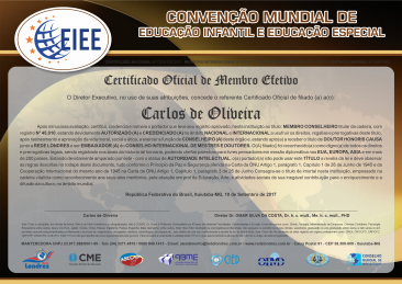 certificado internacional