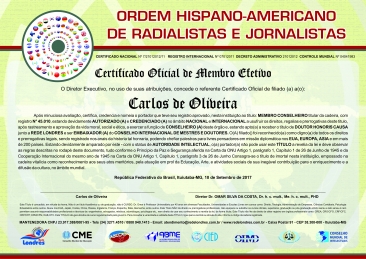 certificado internacional