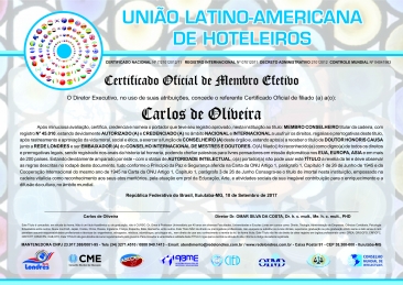 certificado internacional